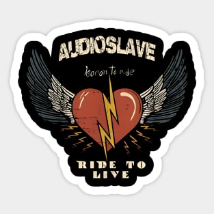 audioslave ride to live Sticker